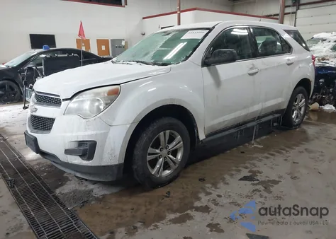 2010 Chevrolet Equinox Ls from USA, damaged, VIN 2CNALBEWXA6388170